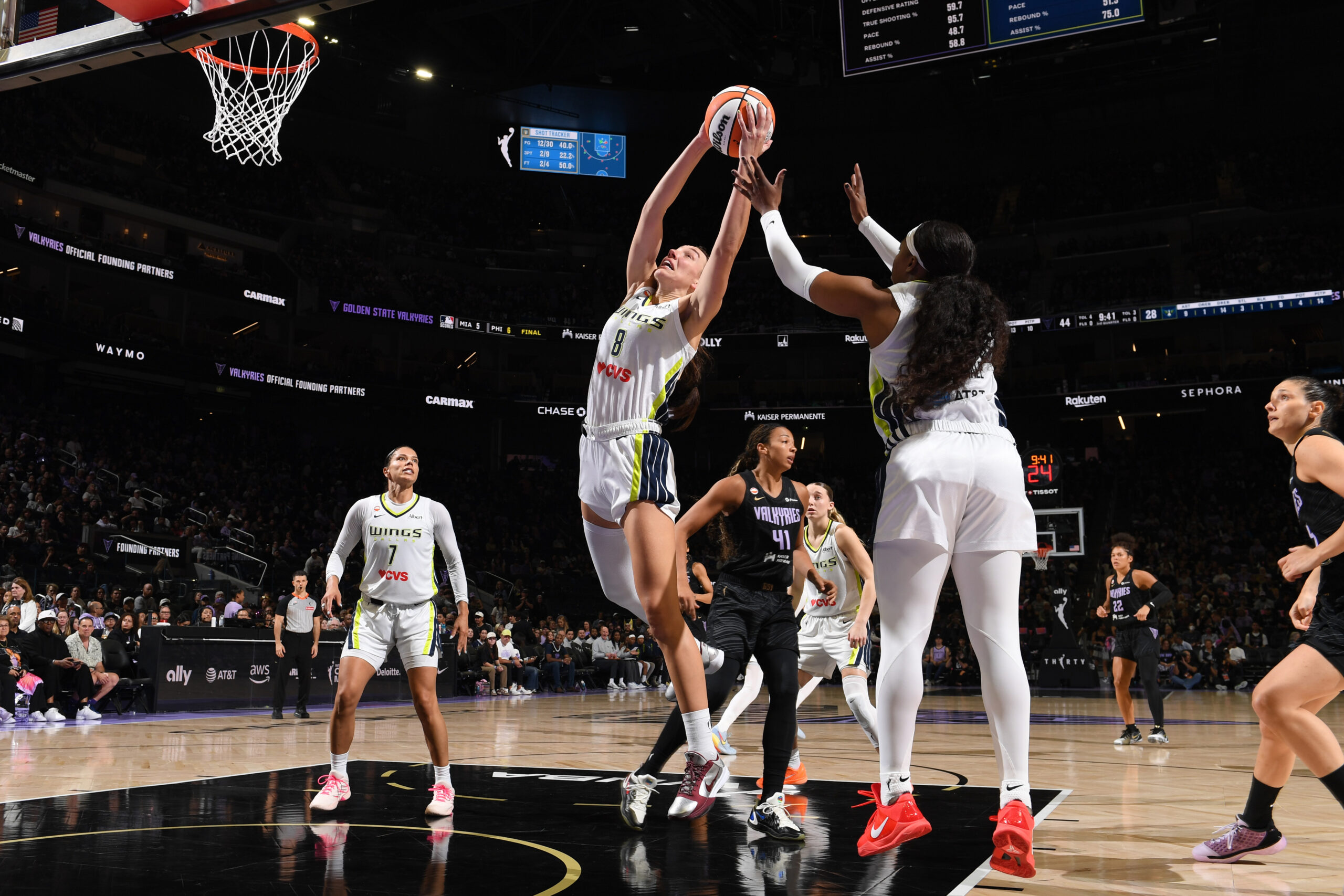 Wings Fall to Valkyries, 78-70
